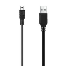 5ft Standard USB 2.0 PC Connect Data Sync Cable Cord Type A Male to Mini B Male picture