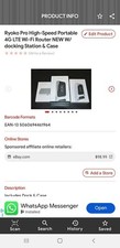 Ryoko Pro High-Speed Portable 4G LTE Wi-Fi Router with Docking Station & Case picture