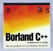 Borland C++ Ver.5 Windows 95 / NT Database NEW BOR8854 BCP1350WW35180 picture