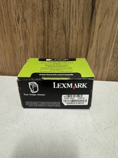 Genuine Lexmark 801HK Black High Yield Toner Cartridge 80C1HK0 Open Box picture