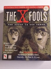 The X Fools SE PC CD popular UFO alien TV show sci-fi paranormal parody game  picture