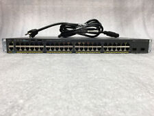 Cisco Catalyst 2960XR Switch 48 Port GigE PoE+ WS-C2960XR-48FPD-I PWR-C2-1025WAC picture