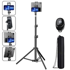 Tablet Phone Tripod Selfie Stick, Cell Phone Tripod Stand Holder for iPhone iPad picture