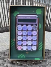 Lofree x Starbucks 2024 China Limited Edition Retro Typewriter Calculator Purple picture