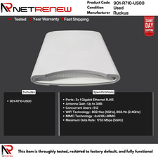 Ruckus ZoneFlex 901-R710-US00 R710 Dual-Band Wireless Access Point Item Only picture