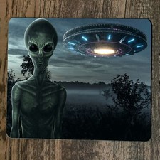 Mouse Pad Alien and UFO picture