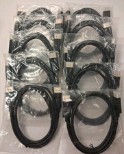 10 Pack - DisplayPort to Display Port Cable DP Male to Male Cord 4K HD 6ft picture