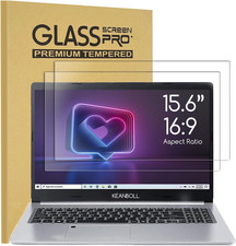 2 Pack 15.6 Inch Tempered Glass Laptop Screen Protector for 15.6
