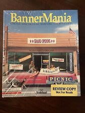 Banner Mania Broderbund Creative Spectacular Banners Effortlessly Dual Pack Seal picture
