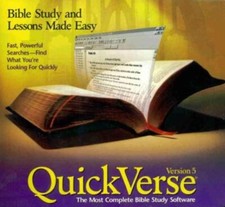 QuickVerse 5 Expanded 5-Disc Set PC CD complete bible study tool + expansions picture