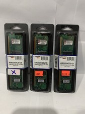 Kingston RAM 128MB PC2700 DDR-333 184-Pin DIMM KVR333X64C25/128 (LOT OF 3) picture