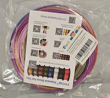 TTYT3D 18 Colors PLA Filiment Sample Pack Total 72 Meters Multi Colors picture