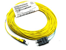 CORNING 30M 98' 2F DFX250 OM4 Fiber Optic Cable Plenum LC/SC Duplex LCUDUPPC QTY picture