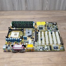 SOYO SY-P4ISR Socket 478 Pentium 4 Motherboard 384MB SDRAM Intel 845 Vintage picture