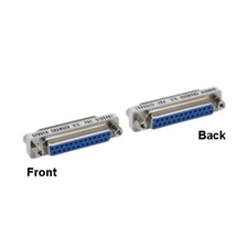 LOT 10pcs DB25 Female/Female Mini Adapter 25Pin Low Profile Printer/Scanner picture