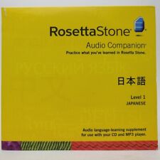 Rosetta Stone Japanese Level 1 Audio Companion - Basics Language & MORE MINT picture