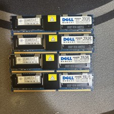 LOT of 4 x 4GB Nanya Dell NT4GT72U4ND1BD-3C Server RAM picture