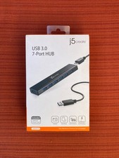 J5Create JUH377 USB 3.0 7-Port Hub w/ BC 1.2 Fast Charging picture