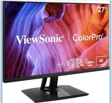 ViewSonic VP2756-4K 27 Inch 4K UHD IPS Ergonomic Monitor with Ultra-Thin Bezels picture