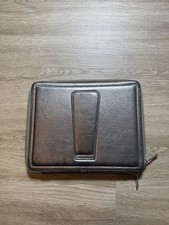 Unisex Michael Kors EST 1981 Tablet/ iPad Case Silver Leather picture