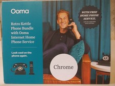 New - Ooma Retro Kettle Phone Bundle with Ooma Internet Phone Service picture