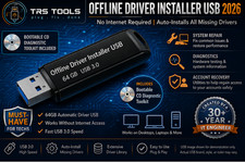 Offline Driver Installer USB 2026 | 64GB Auto Driver Toolkit for Windows PCs picture