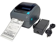 Zebra GX420d Direct Thermal Barcode Label Printer USB Serial FAST SHIPPING picture