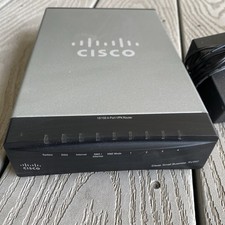 Cisco RV042 4-Port Dual WAN VPN Router w/ OEM Power Adapter Tested Powers On picture