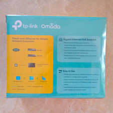 TP-Link Omada PGT150S Gigabit PoE Injector 802.3af 1.5W 2-Port Plug & Play picture