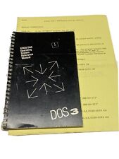 DOS 3 Atari Disk Operating System Reference Manual & ERRATA SHEETS 1983 picture