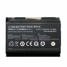 5200mAh Genuine P150HMBAT-8 6-87-X510S-4D72 Battery For Clevo P150 P150EM P170EM picture