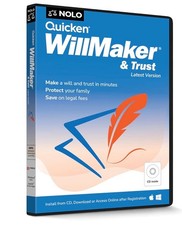 Quicken WillMaker & Trust Latest Version - Estate Planning Software - Will, Livi picture