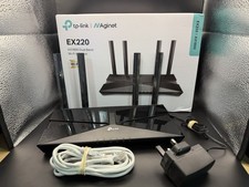 TP-Link Aginet EX220 AX1800 Dual Band Wi-Fi 6 Router Boxed EasyMesh BandSteering picture