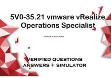 5V0-35.21 vmware vRealize Operations Specialist exam dumps QA + simulator picture