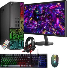 Dell Optiplex SFF PC, Intel i5, 16GB RAM, 512GB SSD, RGB Keyboard & Mouse picture