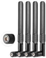 4PCS Dual Band WiFi Antenna 2.4GHz 5GHz 5.8GHz Antenna RP-SMA Antenna 3dBi 15... picture