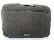 Vera Bradley Iconic Laptop Tablet Sleeve in Classic Black Microfiber picture