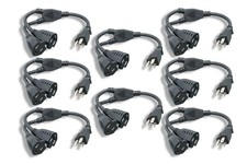 Cablelera Power Cord Extension and Splitter NEMA 515P to NEMA 515R x 2 16 AWG... picture