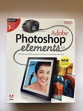 VINTAGE FACTORY SEALED Adobe Photoshop Elements 3.0  2004 picture