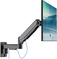 Single Monitor Wall Mount for 17 to 32 Inch Screens, Gas Spring Monitor picture
