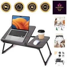 Portable Adjustable Lap Desk with Sturdy Legs - Perfect for Writing and Snacking picture