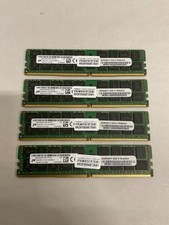 Lot of 4 Micron 16GB MTA36ASF2G72PZ-2G1A2IJ 2Rx4 PC4-2133P ECC Server Memory picture