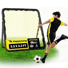 Happy Jump Portable Soccer Rebounder Net for Kids Soccer Training Practice picture