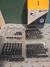 Glorious Aura Mechanical Keycaps  Key Set - Aura Black Incomplete picture