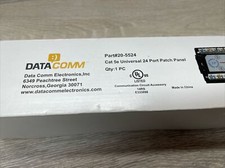 DataComm Electronics CAT5e 24 Port Patch Panel picture