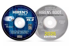 Hiren's Boot CD 2 DVD Set PC Tech Utility Toolkit For PC Diagnostics Repair MORE picture