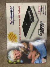 Vintage NIB 5800 Flatbed Scanner OneTouch 48-Bit Color, Photo Suite III SE-USB picture