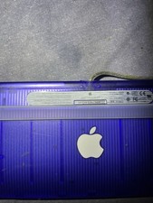 Vintage Apple USB Keyboard Purple Grape Translucent iMac 1999 M2452 Tested picture