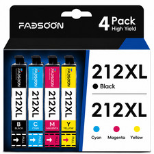 212XL 4PK 4 Color Ink for WorkForce WF-2810 WF-2830 WF-2850 WF-2930 picture