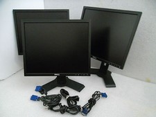 LOT-3 Dell 1908FP UltraSharp Black LCD Monitors w/4-USB Port VGA DVI D319J G438H picture